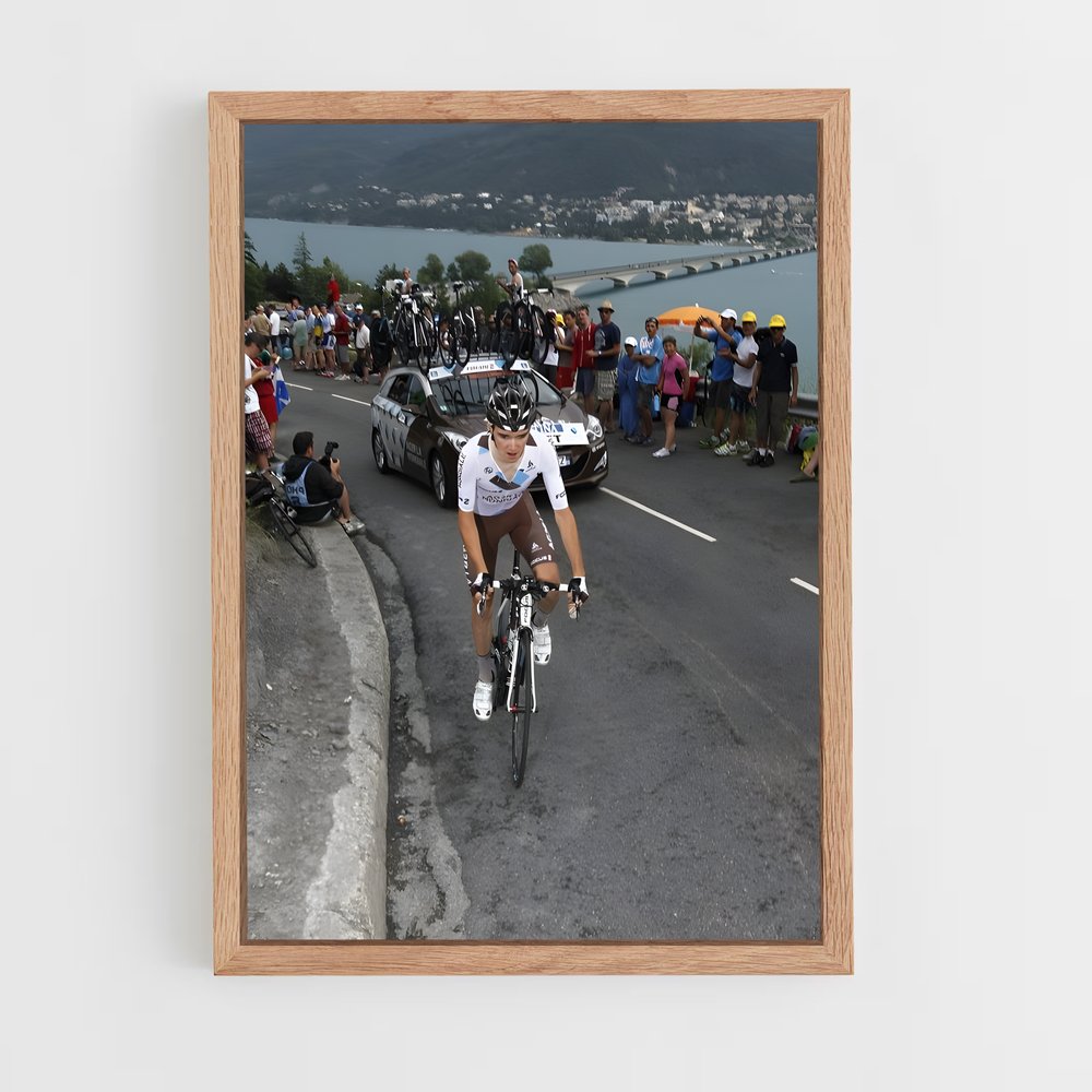 Poster La Descente de Romain – affiche Cyclisme (vue 4)